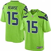Nike Men & Women & Youth Seahawks 15 Jermaine Kearse Green Color Rush Limited Jersey,baseball caps,new era cap wholesale,wholesale hats